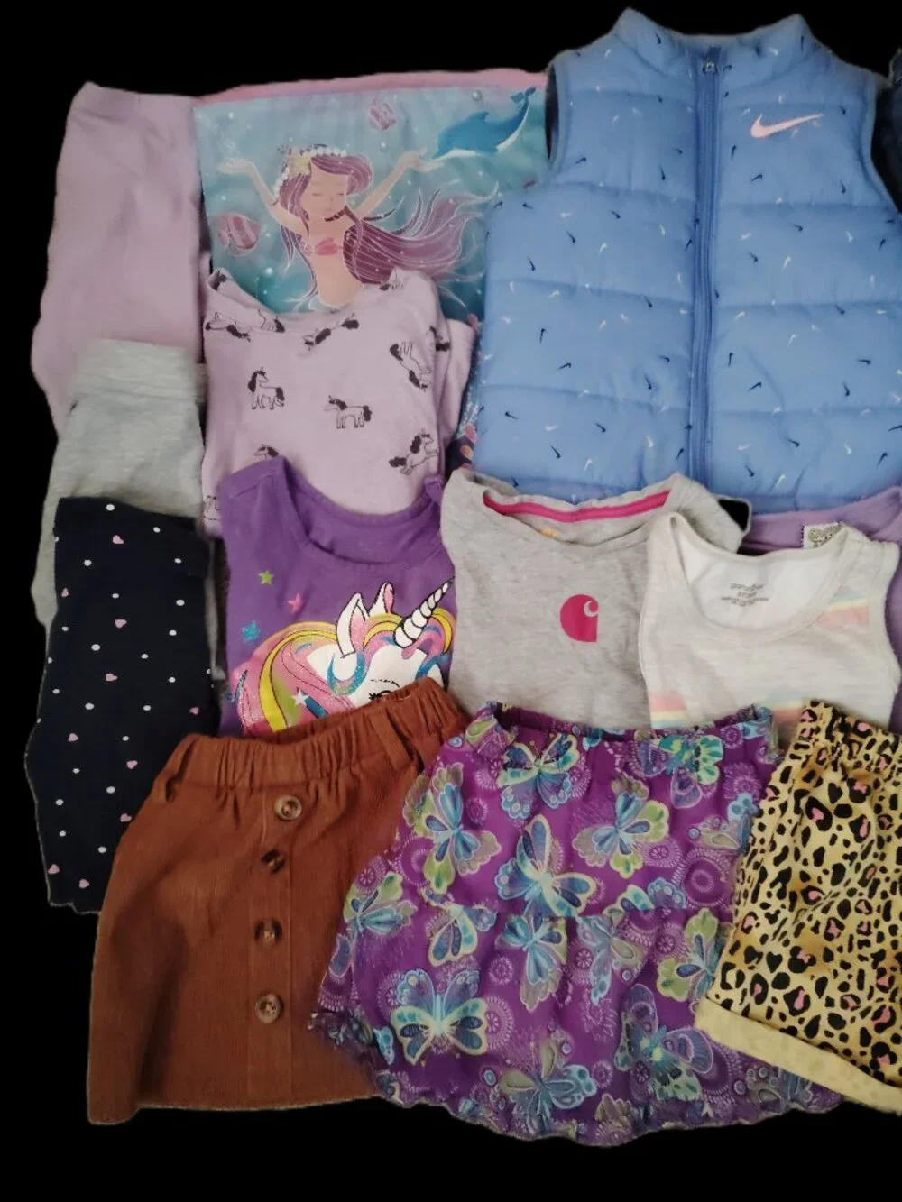 HUGE LOT OF CLOTHES TOPS JEANS LEGGINGS OUTFITS NIKE DISNEY GAP~GIRLS SIZE 3T